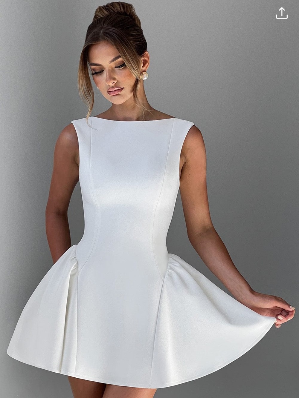 Babyboo Yalina Dress - Ivory XS